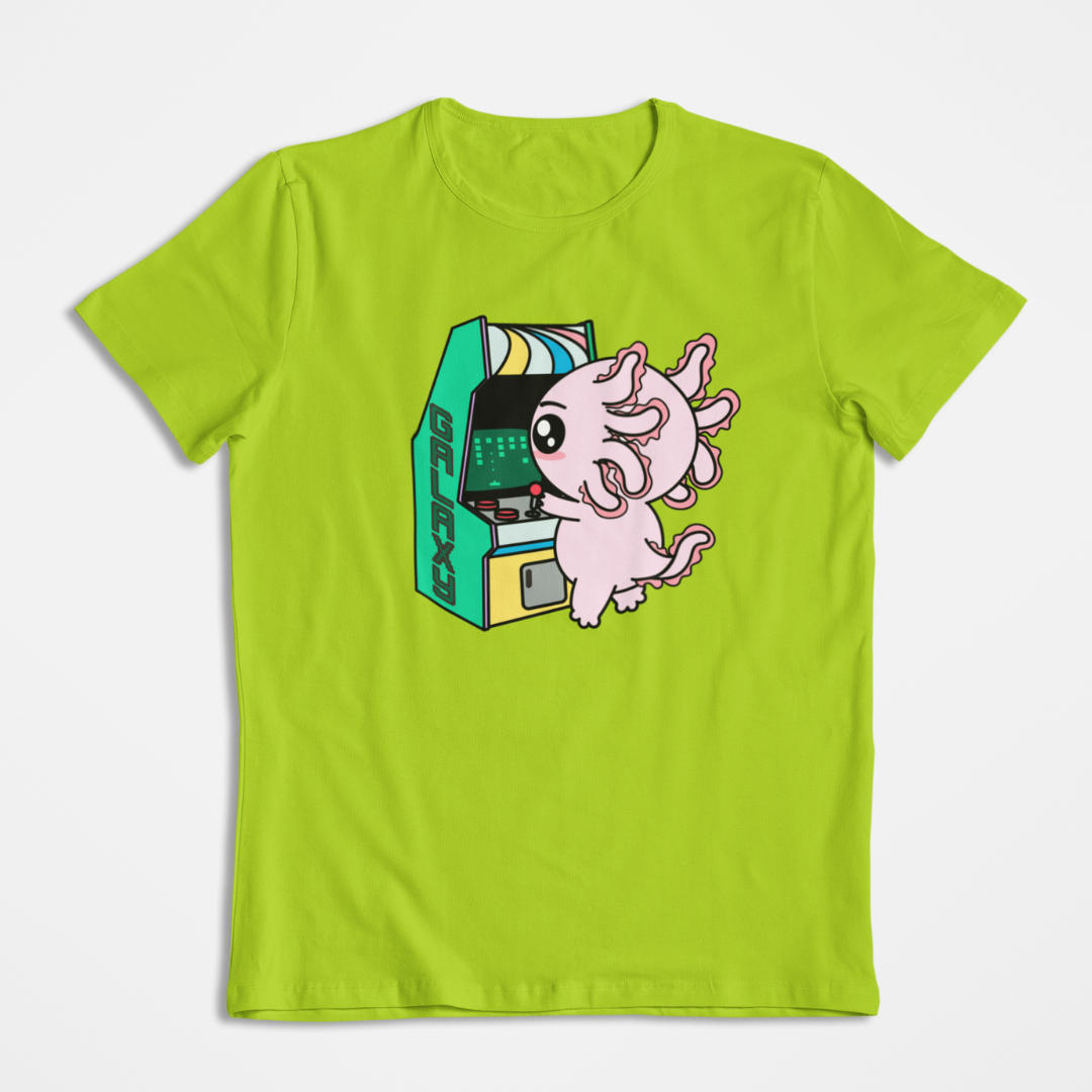 Playera Axolotzin Arcade Ajolote