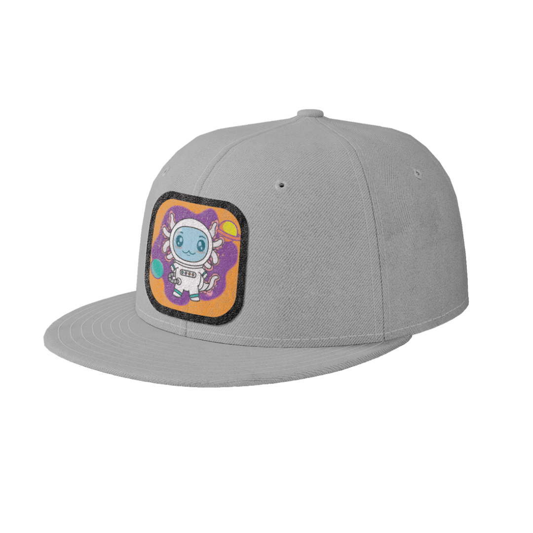 Gorra Unisex Plana Axolotzin Astronauta