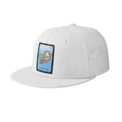 Gorra Unisex Plana Axoloteria La Chalupa Ajolote