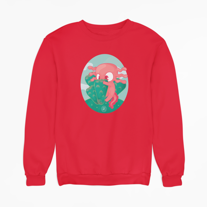 Sudadera Ajolotito Nopalito Mirari Chan