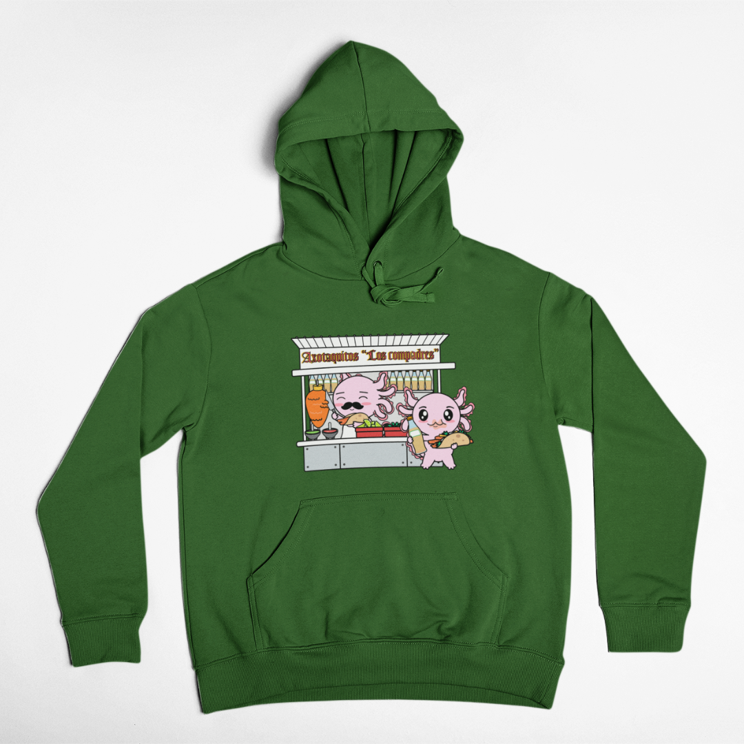Hoodie Axolotzin Puesto De Tacos Ajolote Unisex