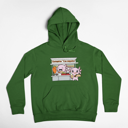 Hoodie Axolotzin Puesto De Tacos Ajolote Unisex