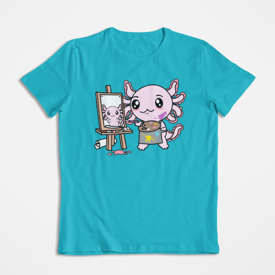 Playera Axolotzin Autorretrato Ajolote