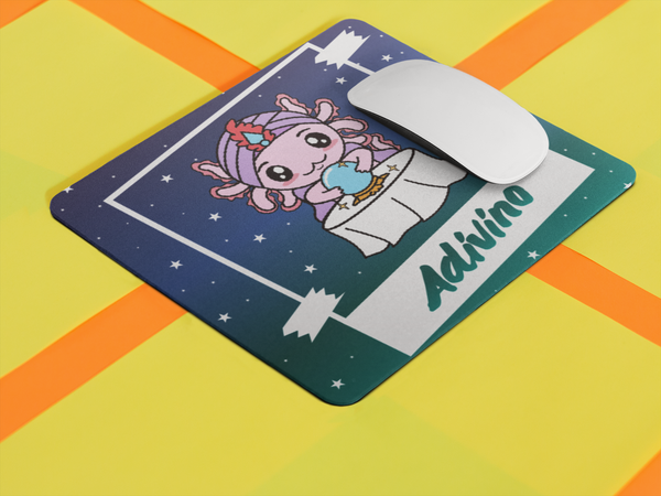 Mousepad Axolotzin Horóscopos Adivino 2 Ajolote Vers. 2