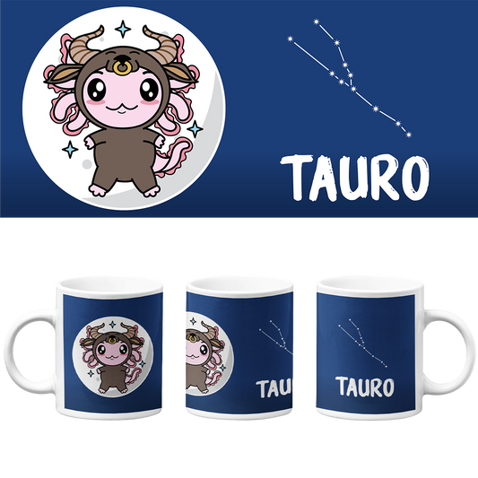 Taza Vers. 2 Axolotzin Horóscopos Tauro Ajolote