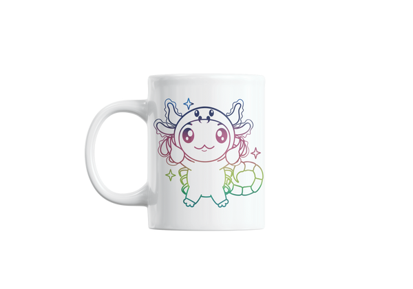 Taza Holográfica Axolotzin Horóscopos Escorpio Ajolote