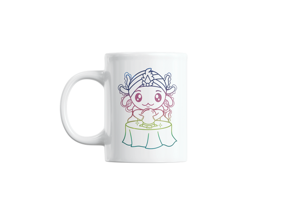 Taza Holográfica Axolotzin Horóscopos Adivino Ajolote