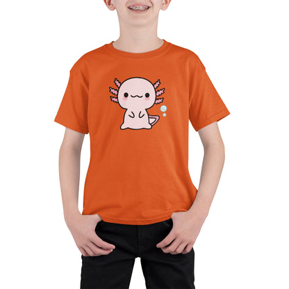Playera Ajolote Sentado Xo The Monster Adulto E Infantil