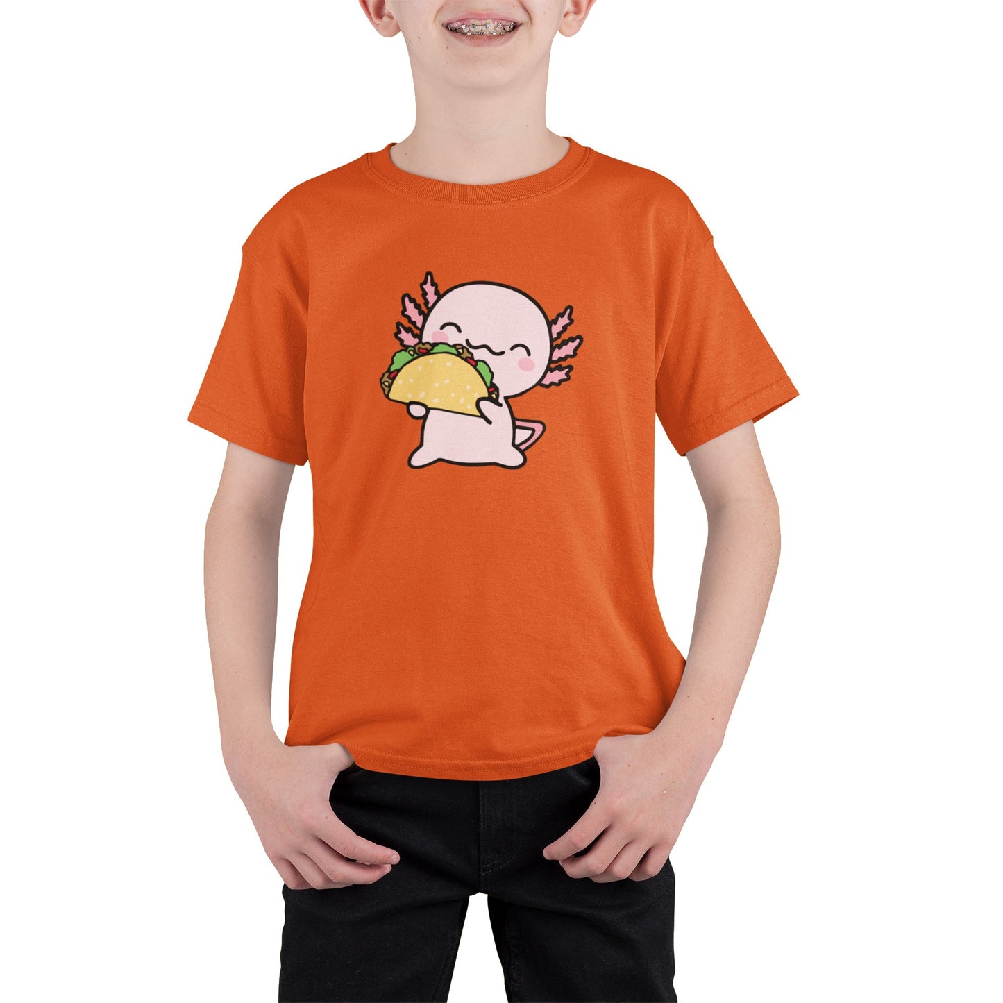 Playera Ajolote Taco Xo The Monster Adulto E Infantil