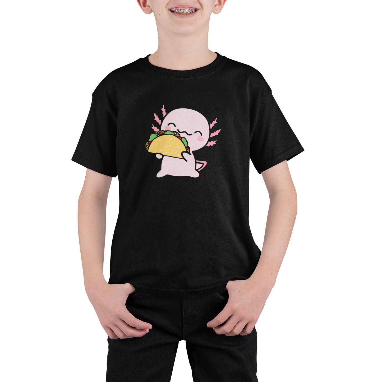 Playera Ajolote Taco Xo The Monster Adulto E Infantil