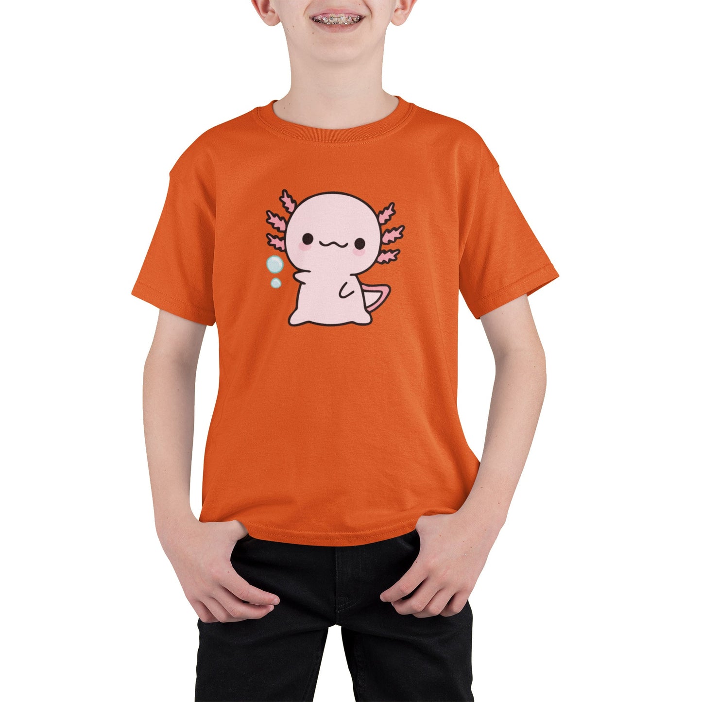 Playera Ajolote Saludando Xo The Monster Adulto E Infantil