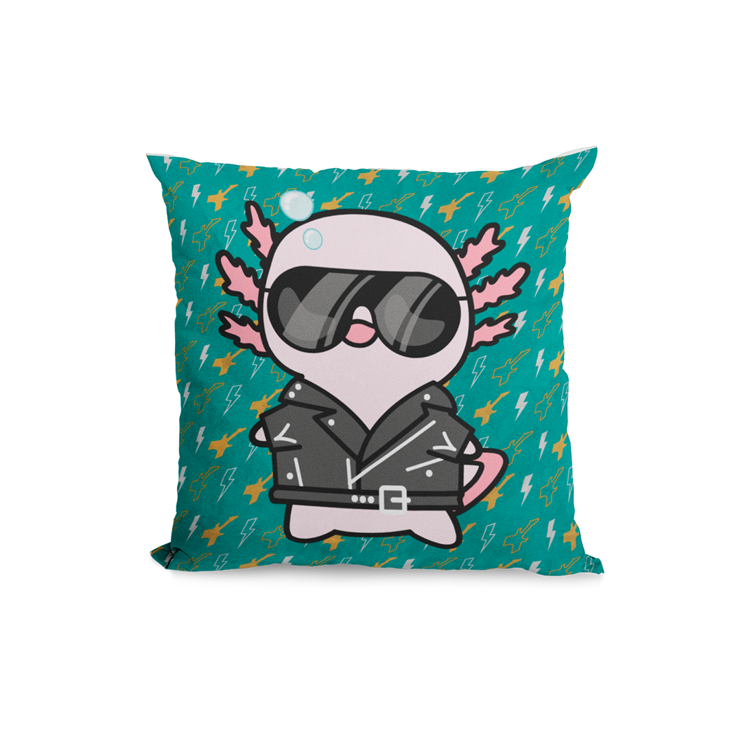 Funda Cojin Decorativo Rockero XO the Monster