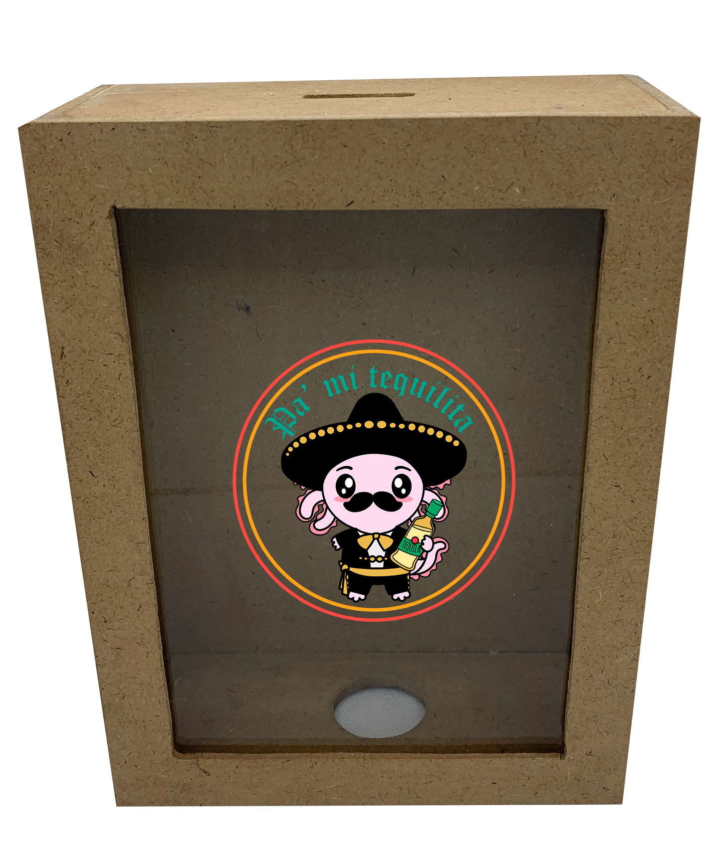 Alcancía Axoloteria El Mariachi Pa' Mi Tequila Ajolote