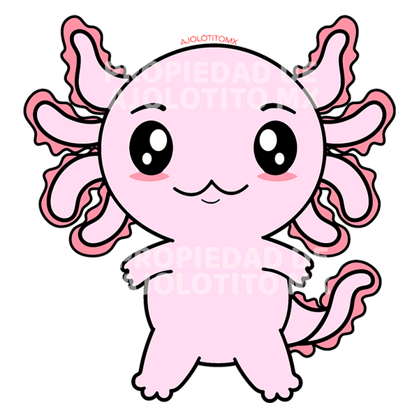 Sticker Axolotzin