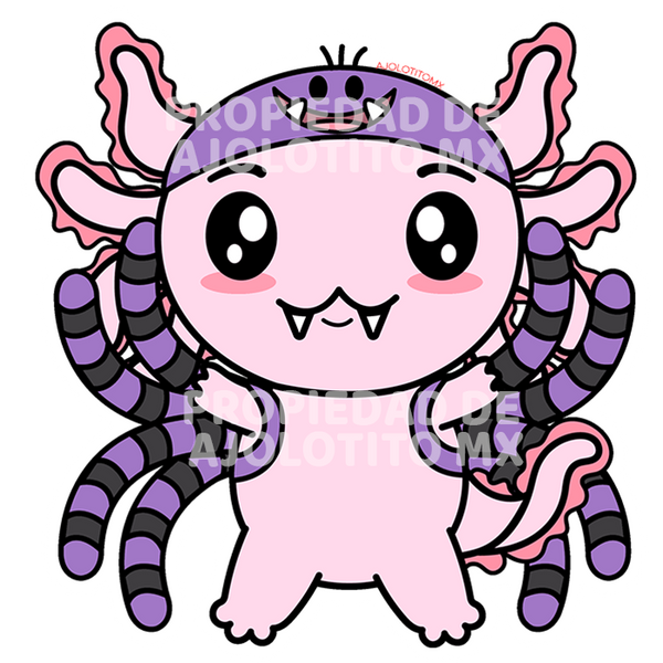 Sticker Axolotzin Tarantula