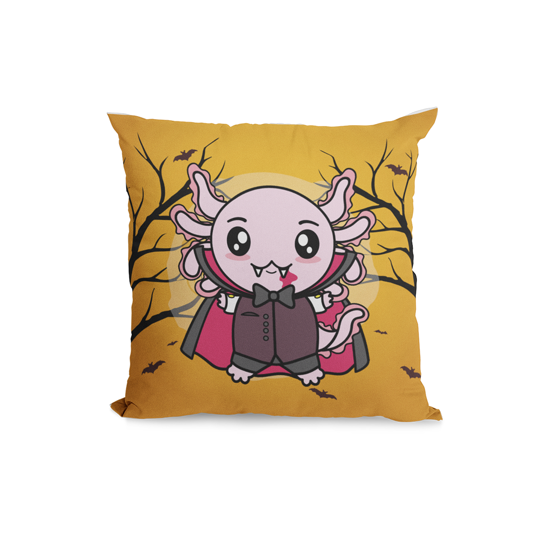 Funda Cojin Decorativo Vampiro Axolotzin