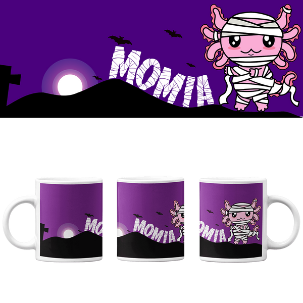 Taza Vers 2 Axolotzin Momia Ajolote