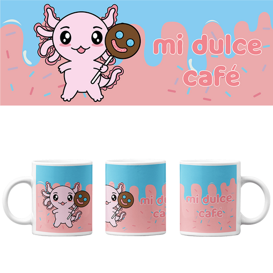 Taza Vers 2 Axolotzin Paleta Sonrisa Ajolote