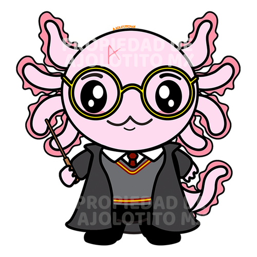 Sticker Axolotzin Maguito Ajolote