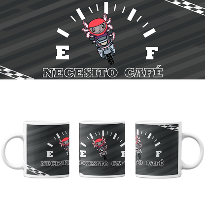 Taza Vers 2 Axolotzin Motoneta Ajolote