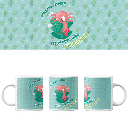 Taza Vers. 2 Ajolotito Nopalito Mirari Chan
