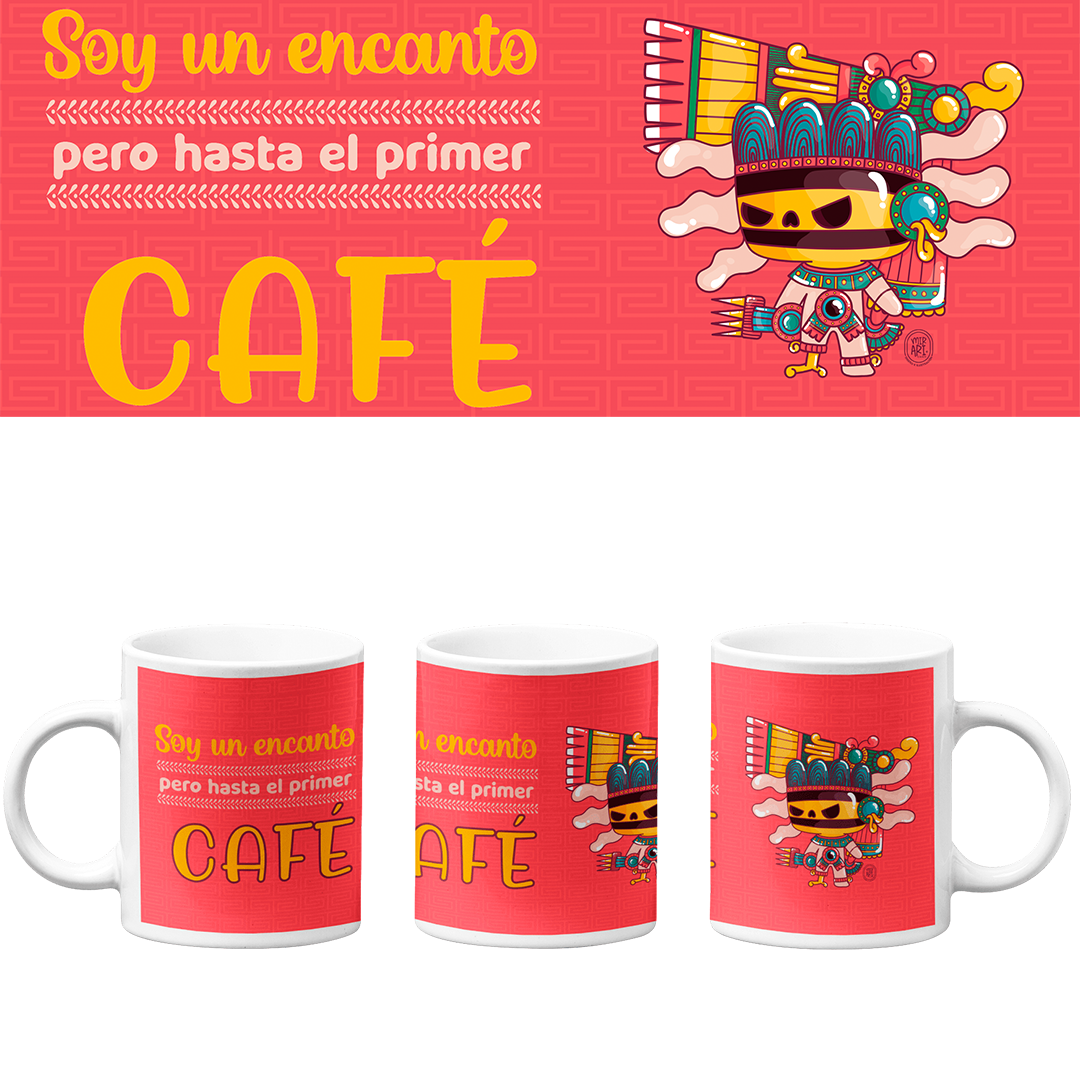 Taza Vers 2 Tezcatlipoca 3 Mirari Chan