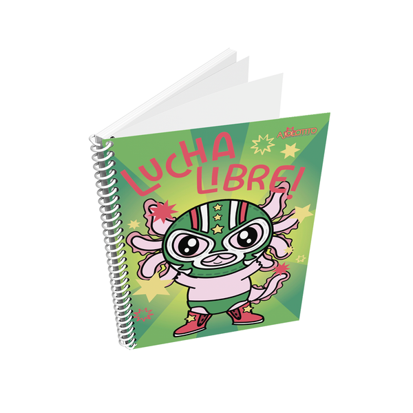 Cuaderno Profesional Luchador Espiral Metalico