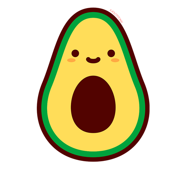 Sticker Aguacate