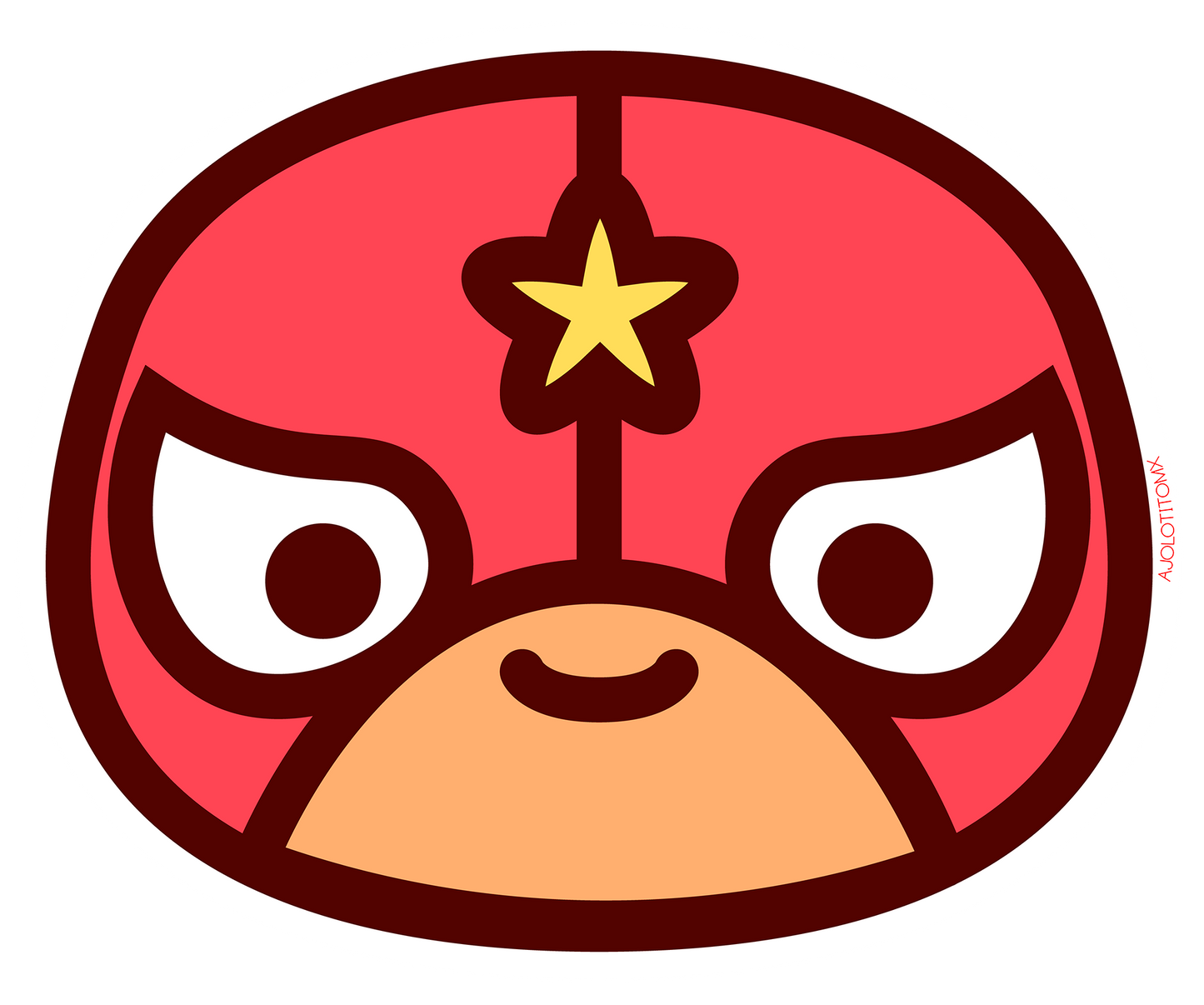 Sticker Luchador