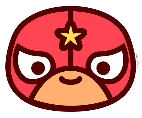 Sticker Luchador