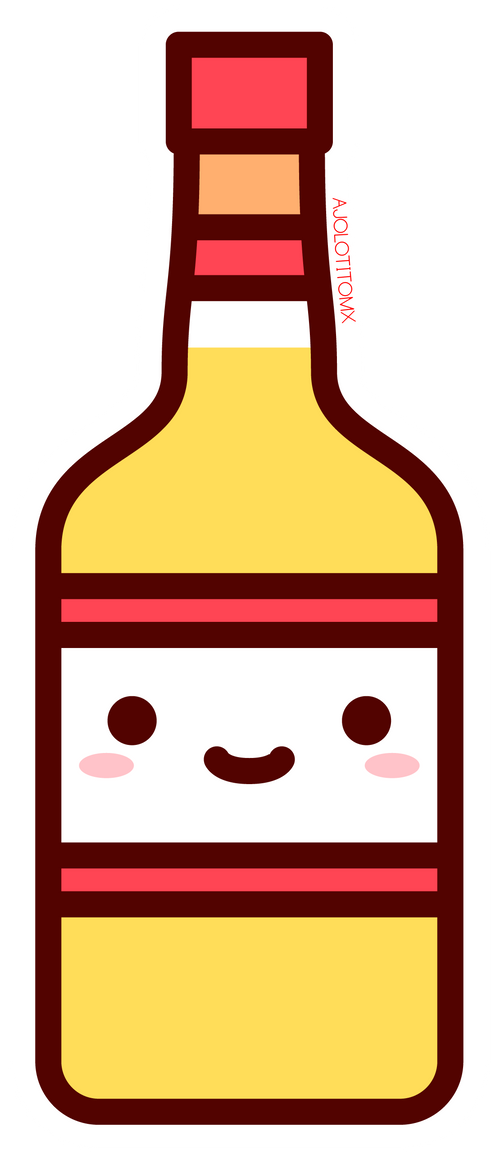 Sticker Botella