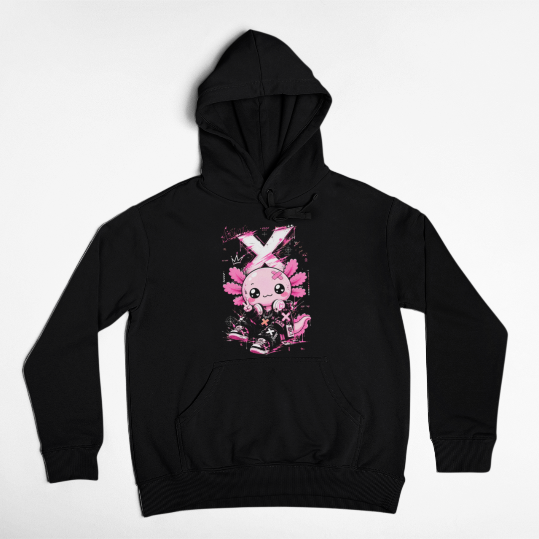 Hoodie Ajolotito Urbano Unisex