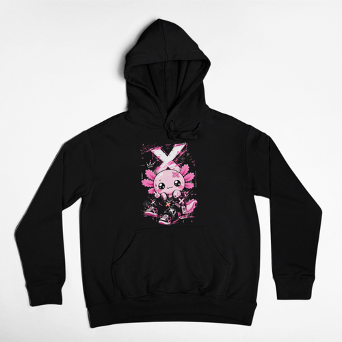 Hoodie Ajolotito Urbano Unisex