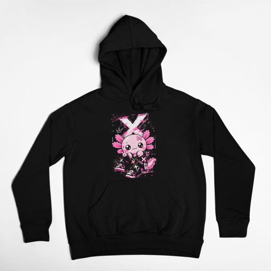 Hoodie Ajolotito Urbano Unisex