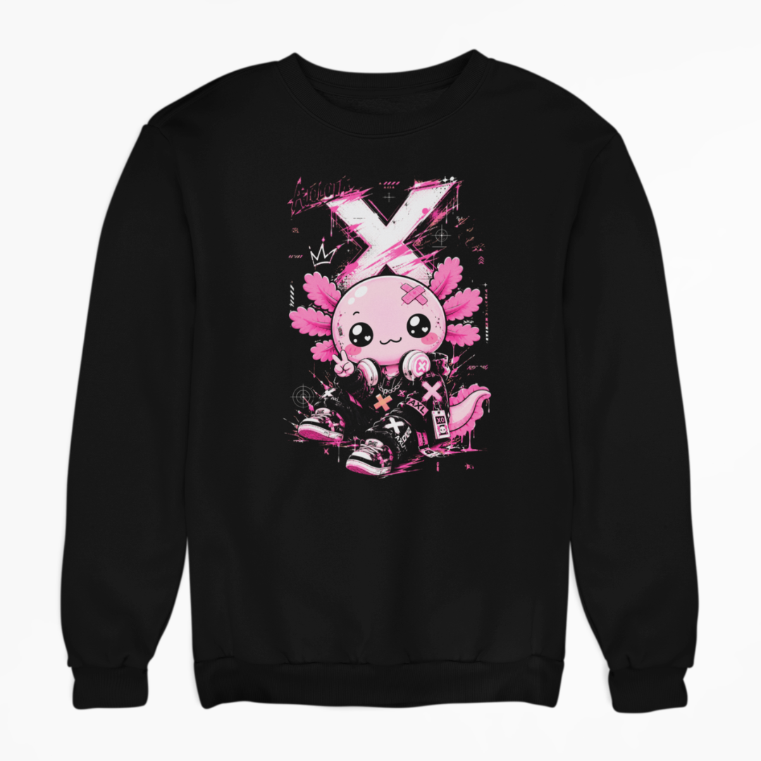 Sudadera Ajolotito Urbano Unisex