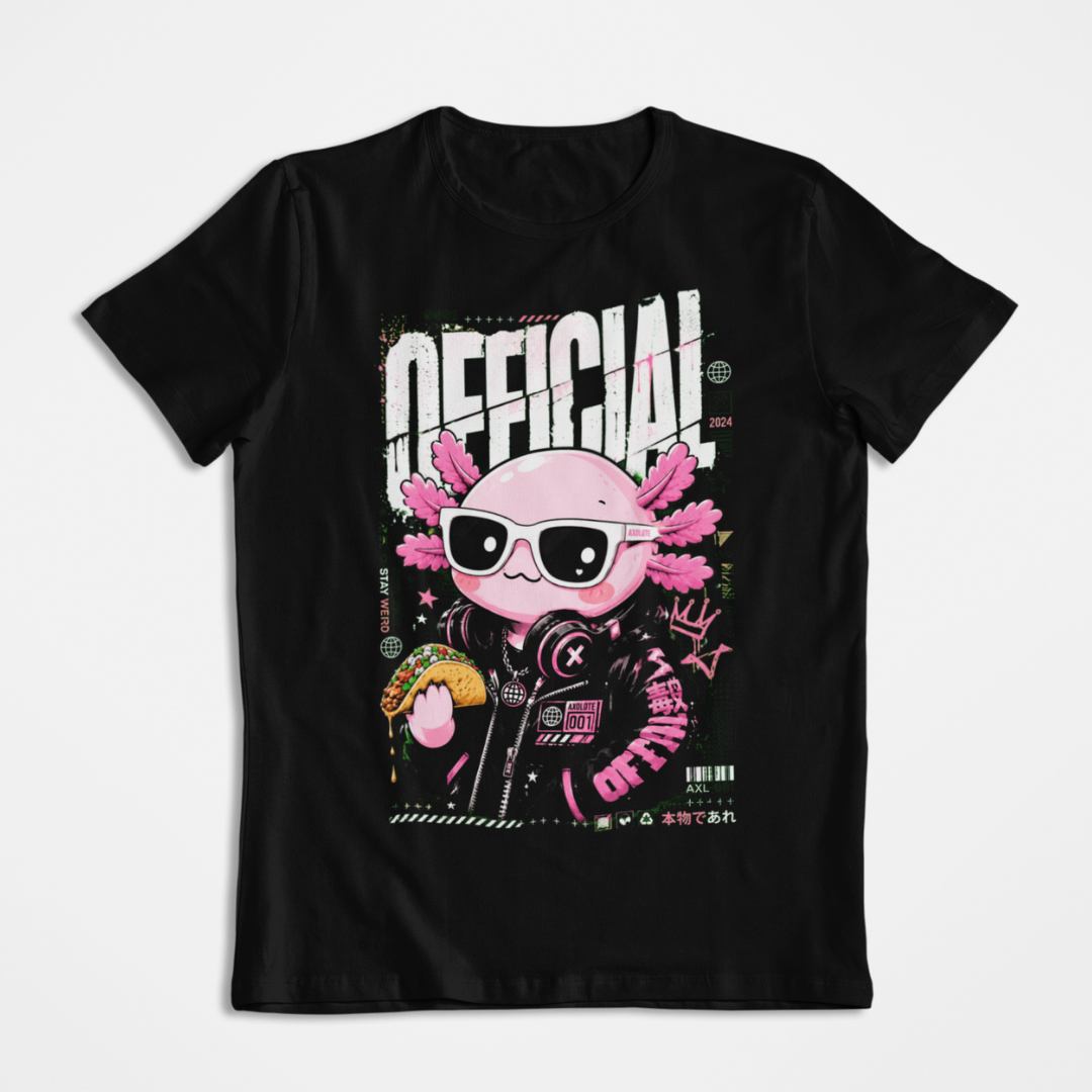 Playera Ajolotito Oficial