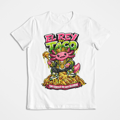 Playera Ajolotito El Rey Taco