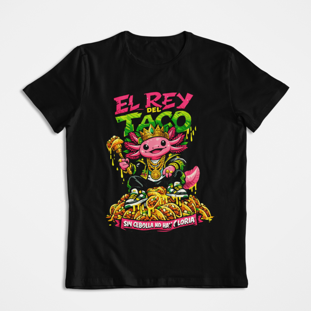 Playera Ajolotito El Rey Taco