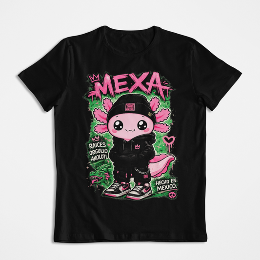 Playera Ajolotito Mexa