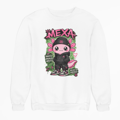 Sudadera Ajolotito Mexa Unisex