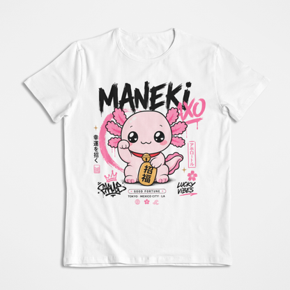 Playera Ajolotito Maneki