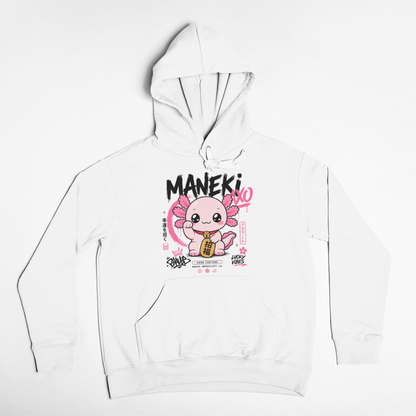 Hoodie Ajolotito Maneki Unisex