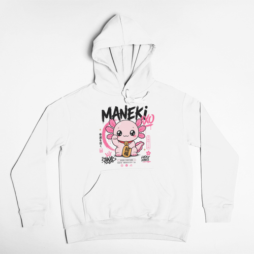 Hoodie Ajolotito Maneki Unisex