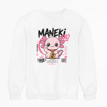 Sudadera Ajolotito Maneki Unisex