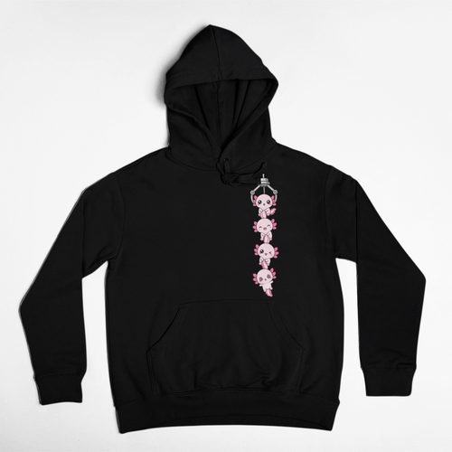 Hoodie Ajolotito La Garra Unisex