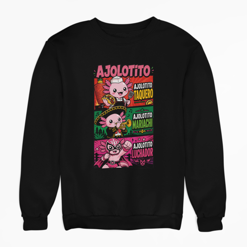Sudadera Ajolotito Personajes Unisex