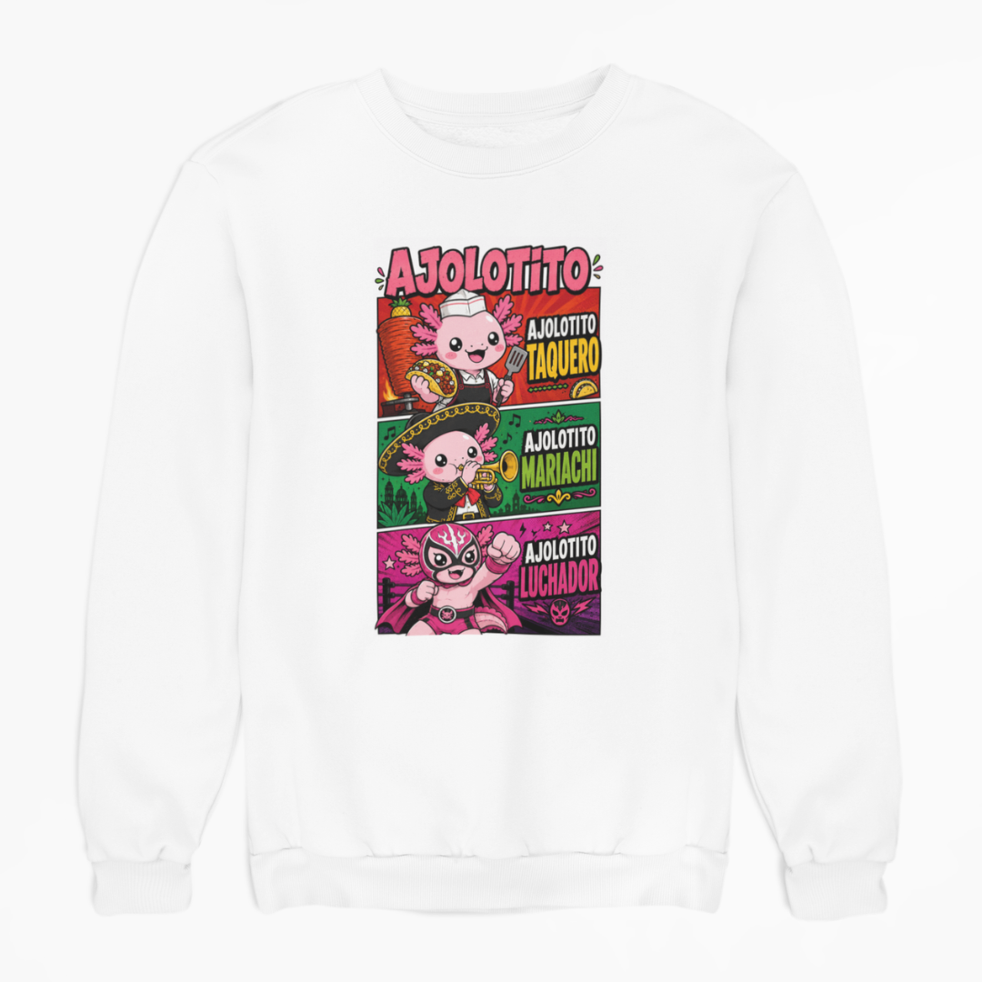 Sudadera Ajolotito Personajes Unisex