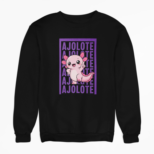 Sudadera Ajolotito Ajolote Unisex