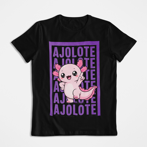 Playera Ajolotito Ajolote