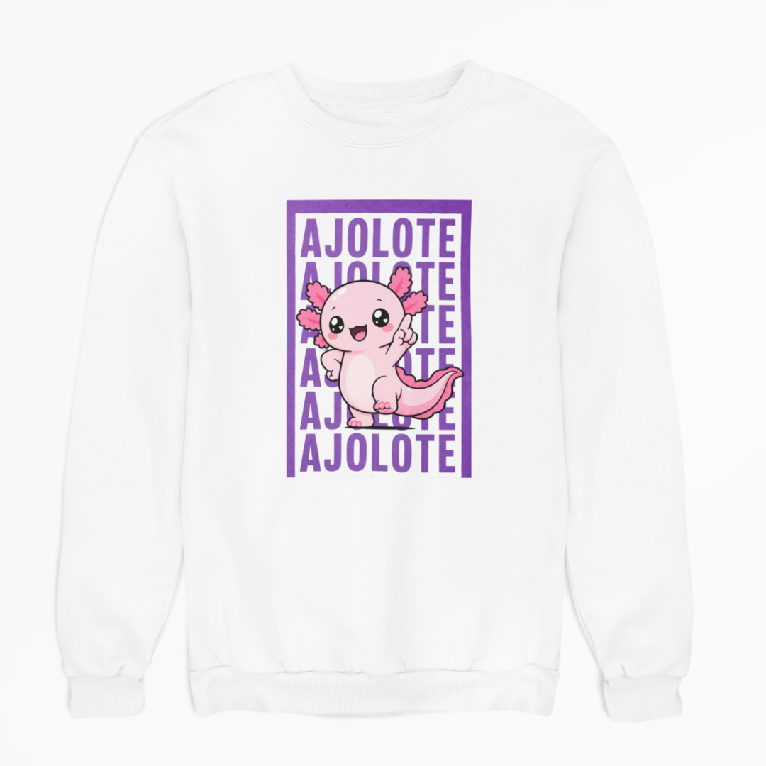 Sudadera Ajolotito Ajolote Unisex